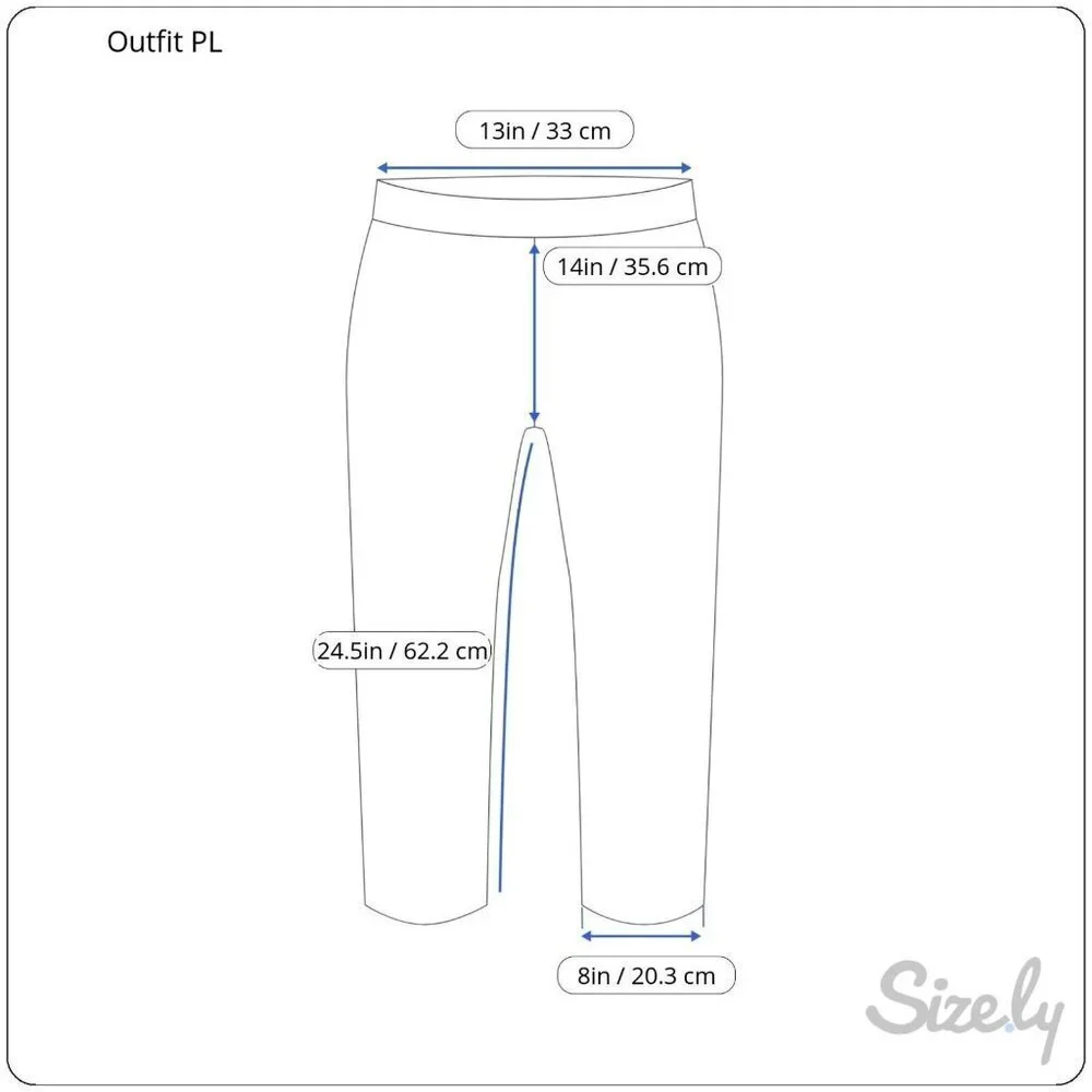 Outfit Petite JPR Womens Large White Linen Elastic Waist Pull On Straight Pants - Picture 3 of 9